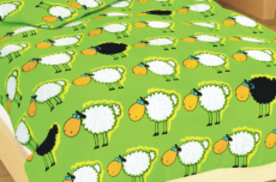 uubo posteljnina funny sheep